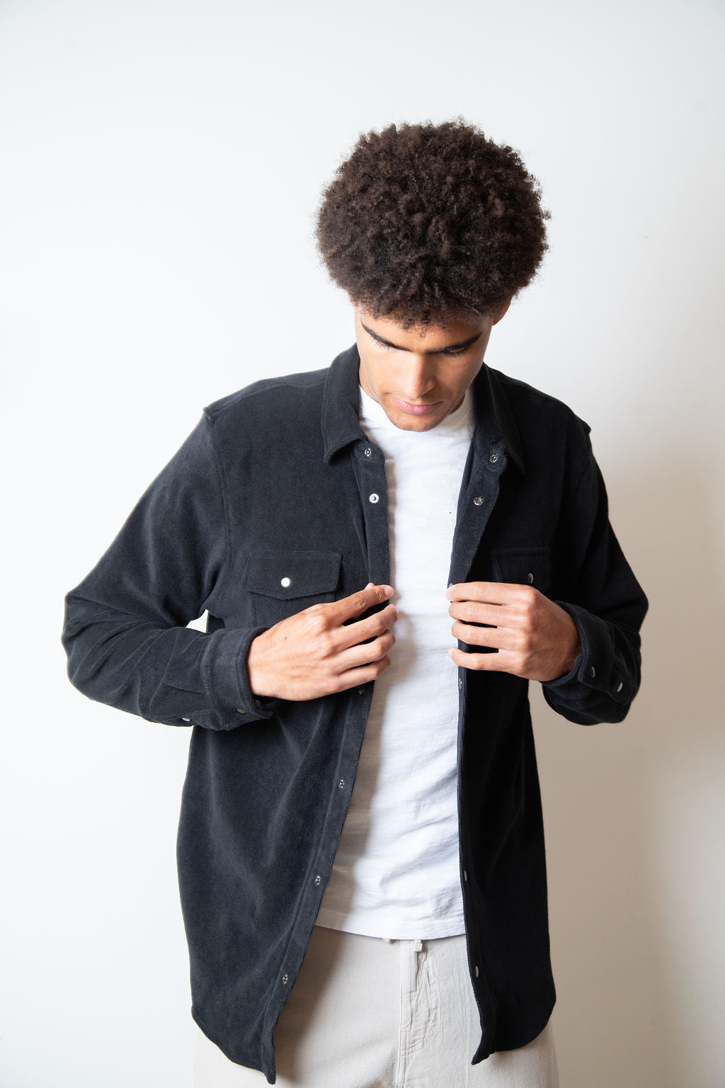 新品◯ mare マレ　Side Slit Overshirt AMBROSE JACKET - DEEP MERIDIAN – Rails