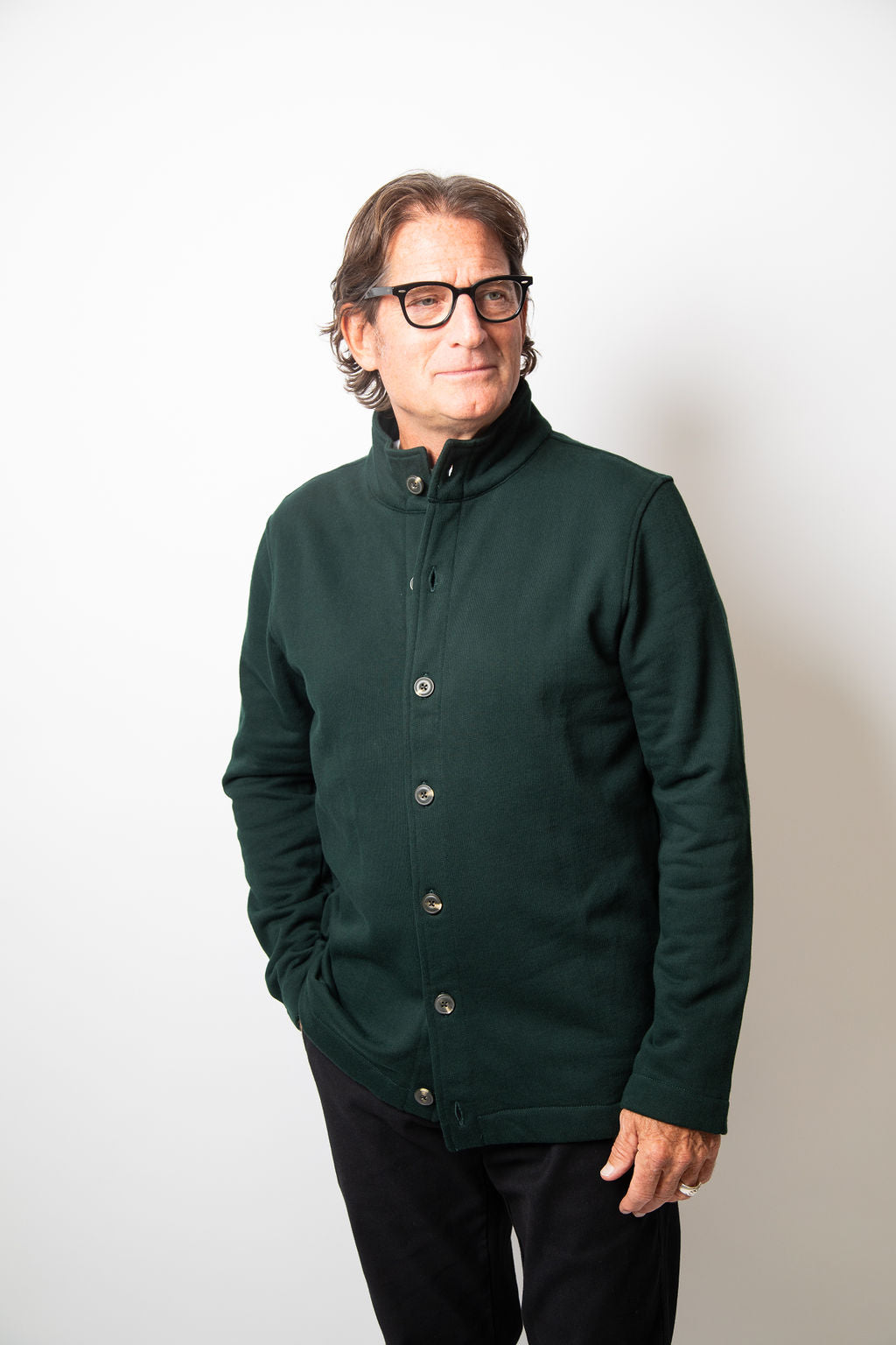 Hunter green cardigan best sale