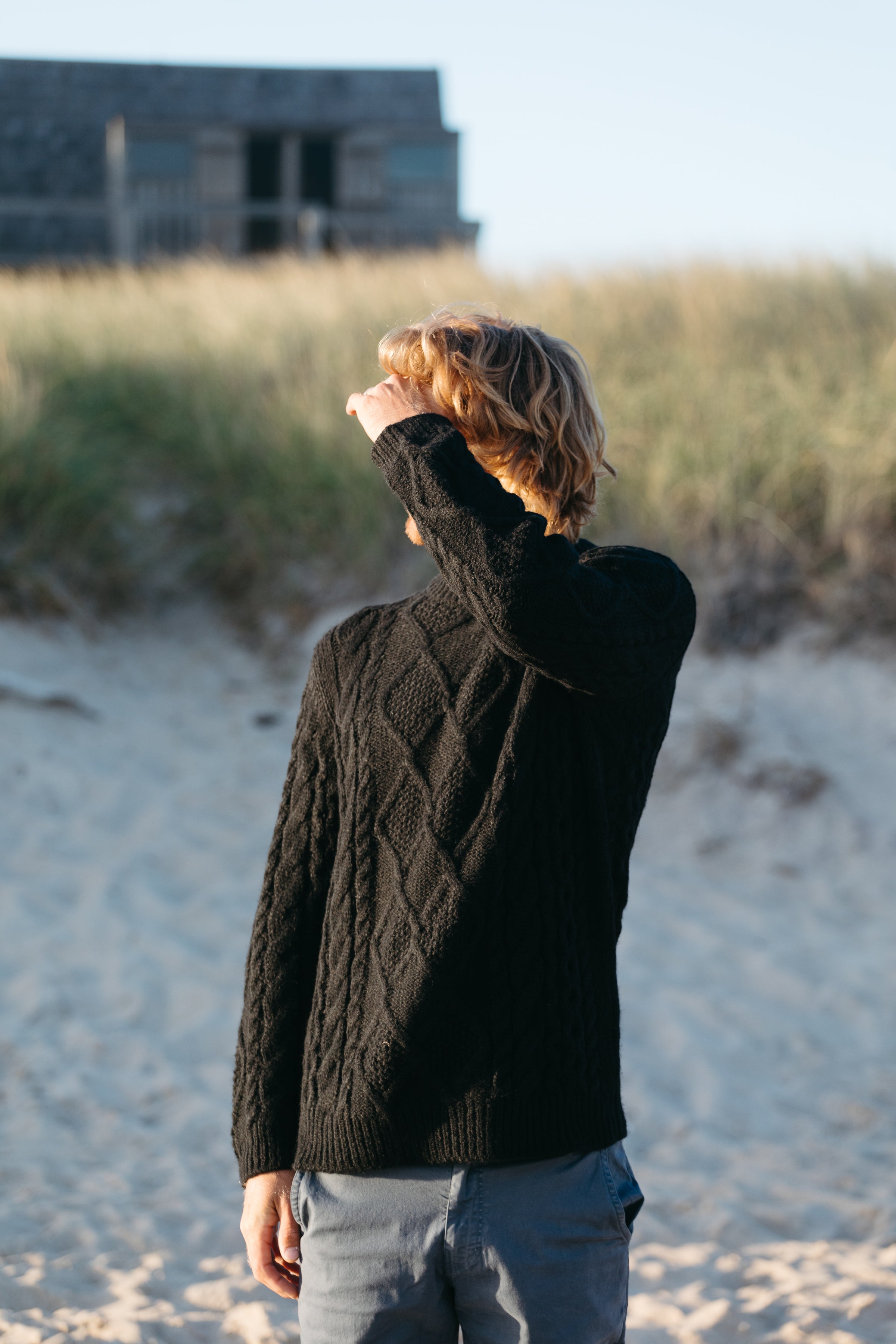 ニット/セーター THE SHISHIKUI. ALPACA 65 KNIT / BLACK 中古・古着通販】THE SHISHIKUI (ザ シシクイ) ALPACA 65 KNIT グレー