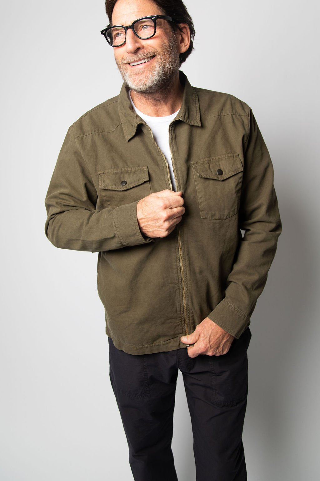 Military canvas jacket best sale