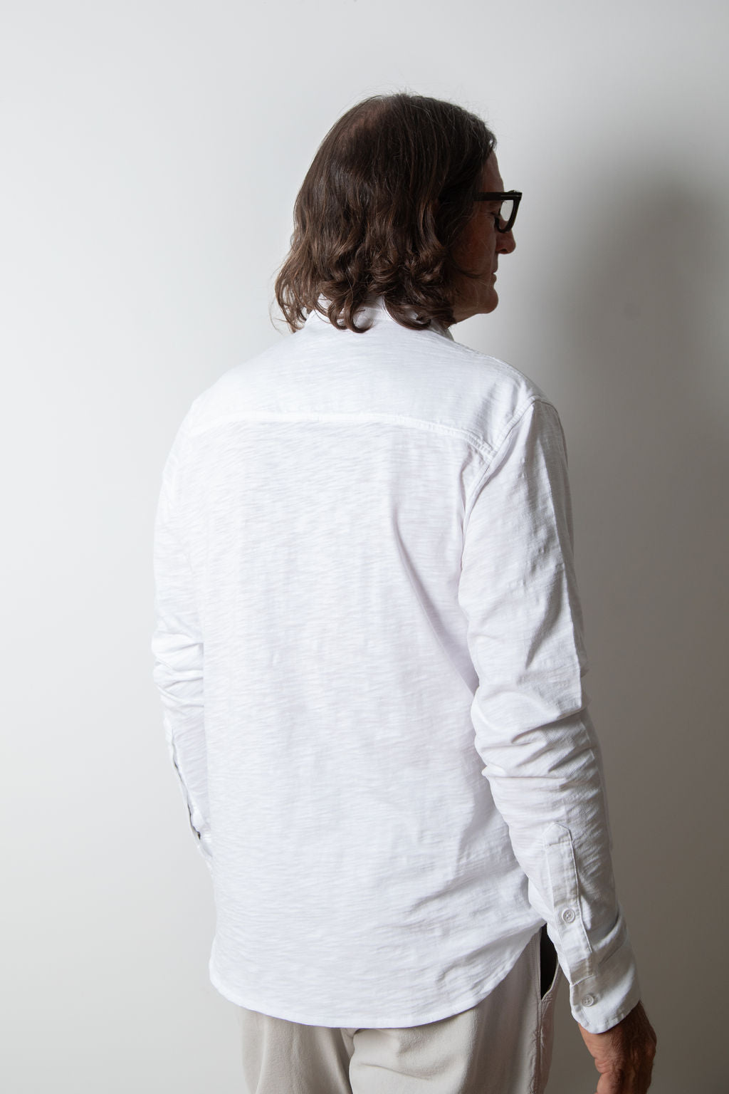 
                  
                    MIKE BUTTON UP without pockets | White
                  
                