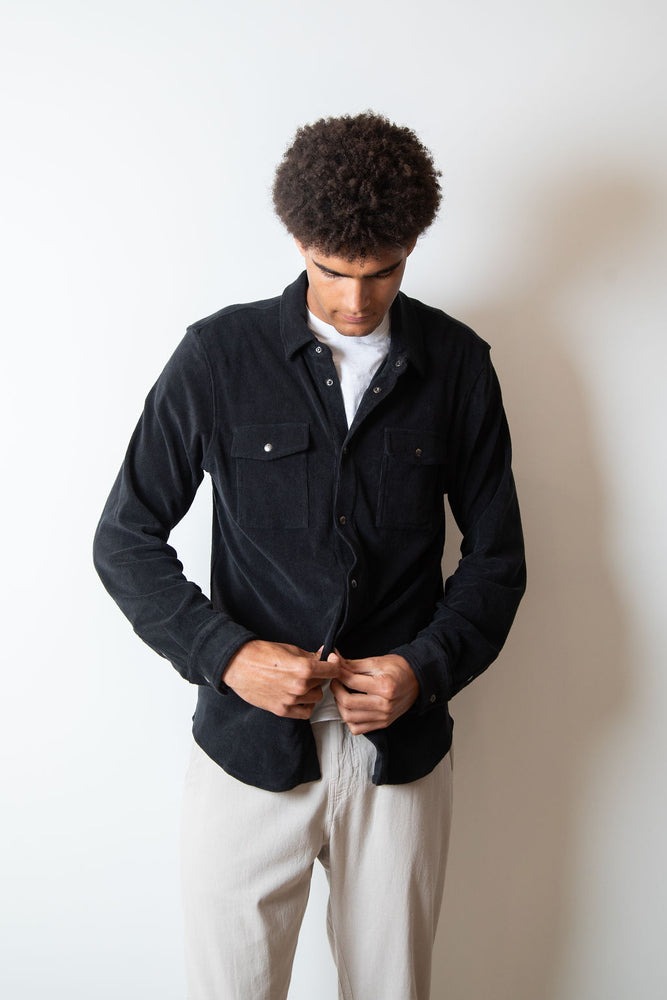 
                  
                    MARTIN OVERSHIRT | Black
                  
                