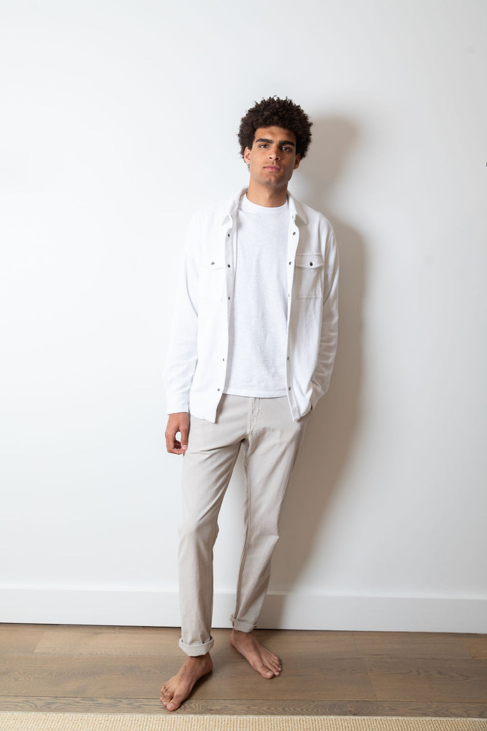 MARTIN OVERSHIRT | White