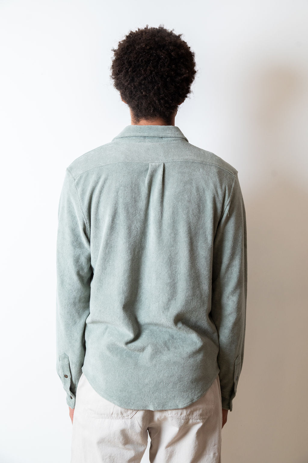 
                  
                    MARTIN OVERSHIRT | Sage
                  
                