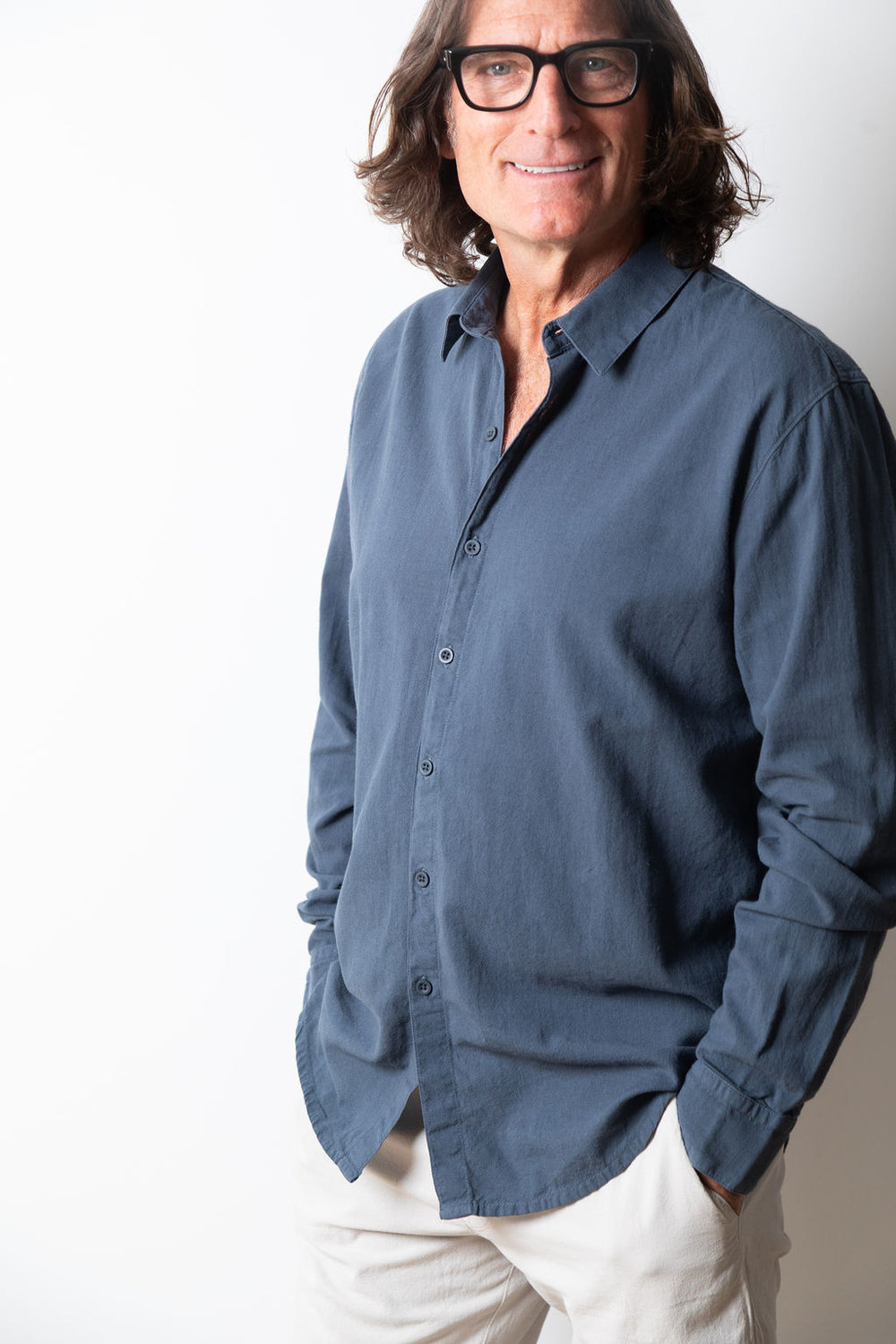 BILL BUTTON UP | Ocean