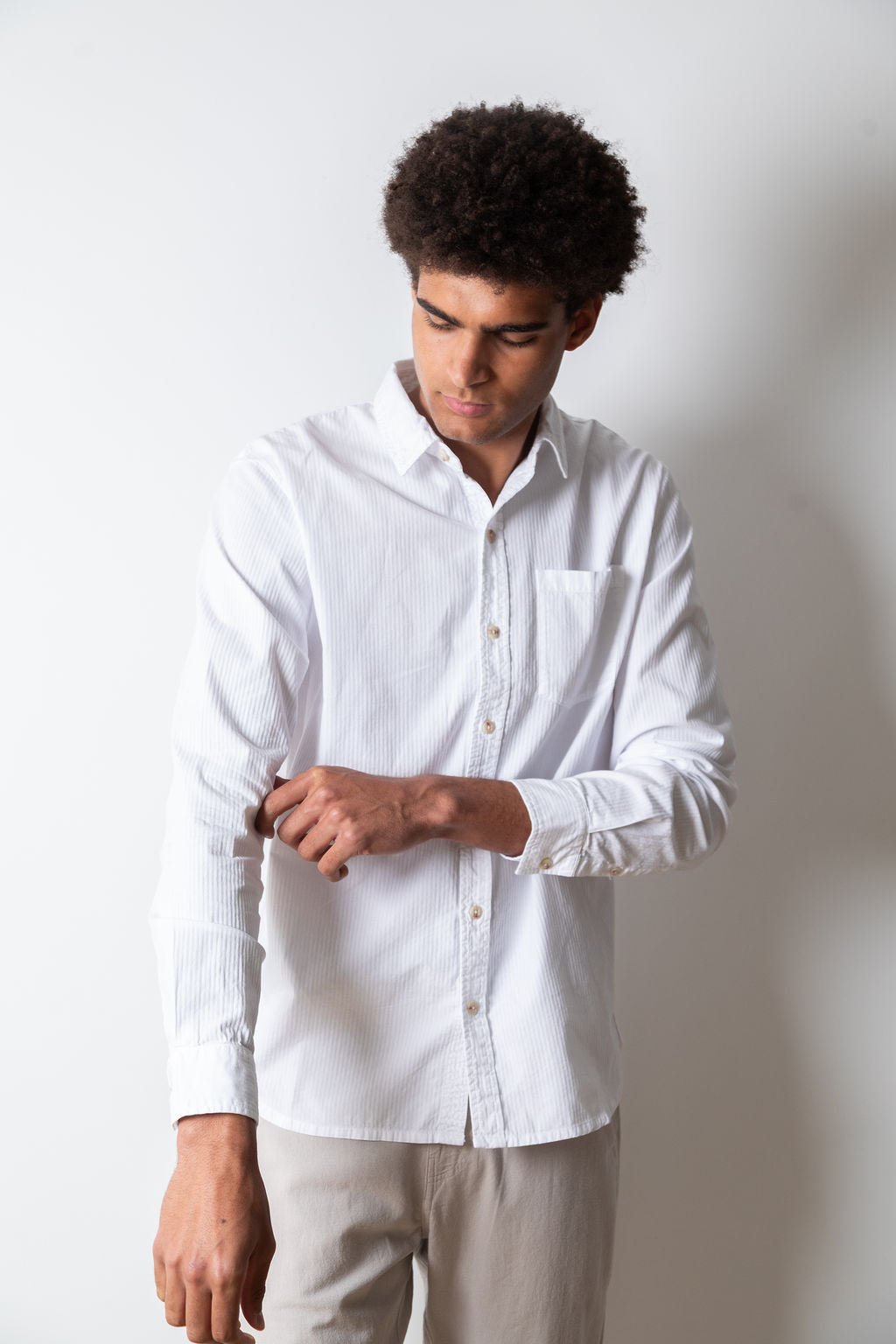 
                  
                    Lars Shirt | White
                  
                