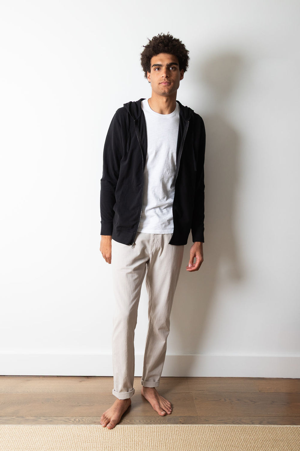Tucker Zip Hoodie | Black