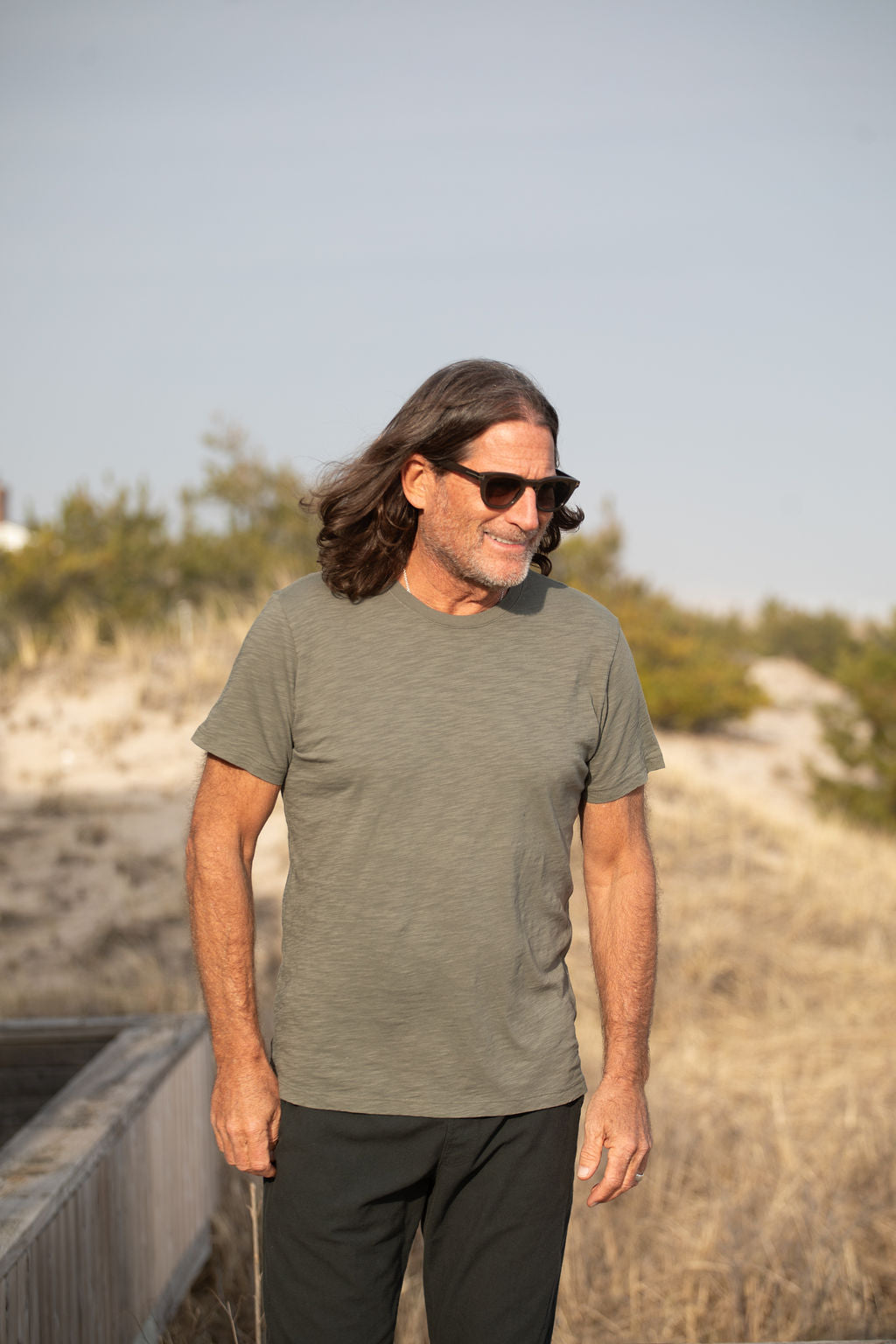 
                  
                    MARTY CREW TEE | Olive
                  
                