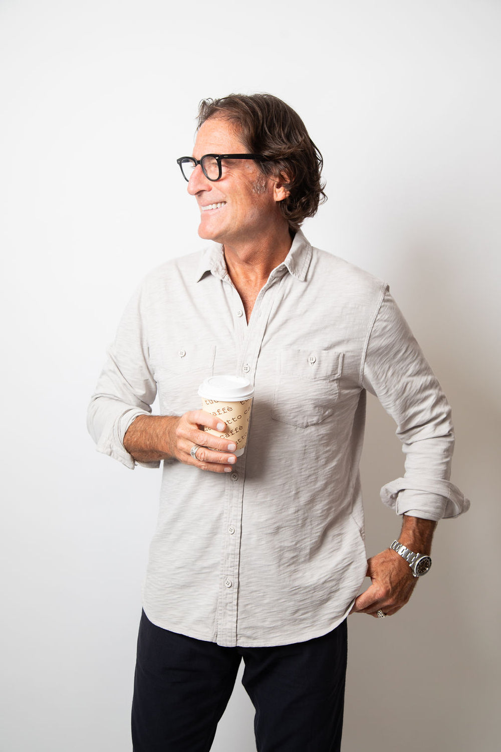 MIKE BUTTON UP | Sand