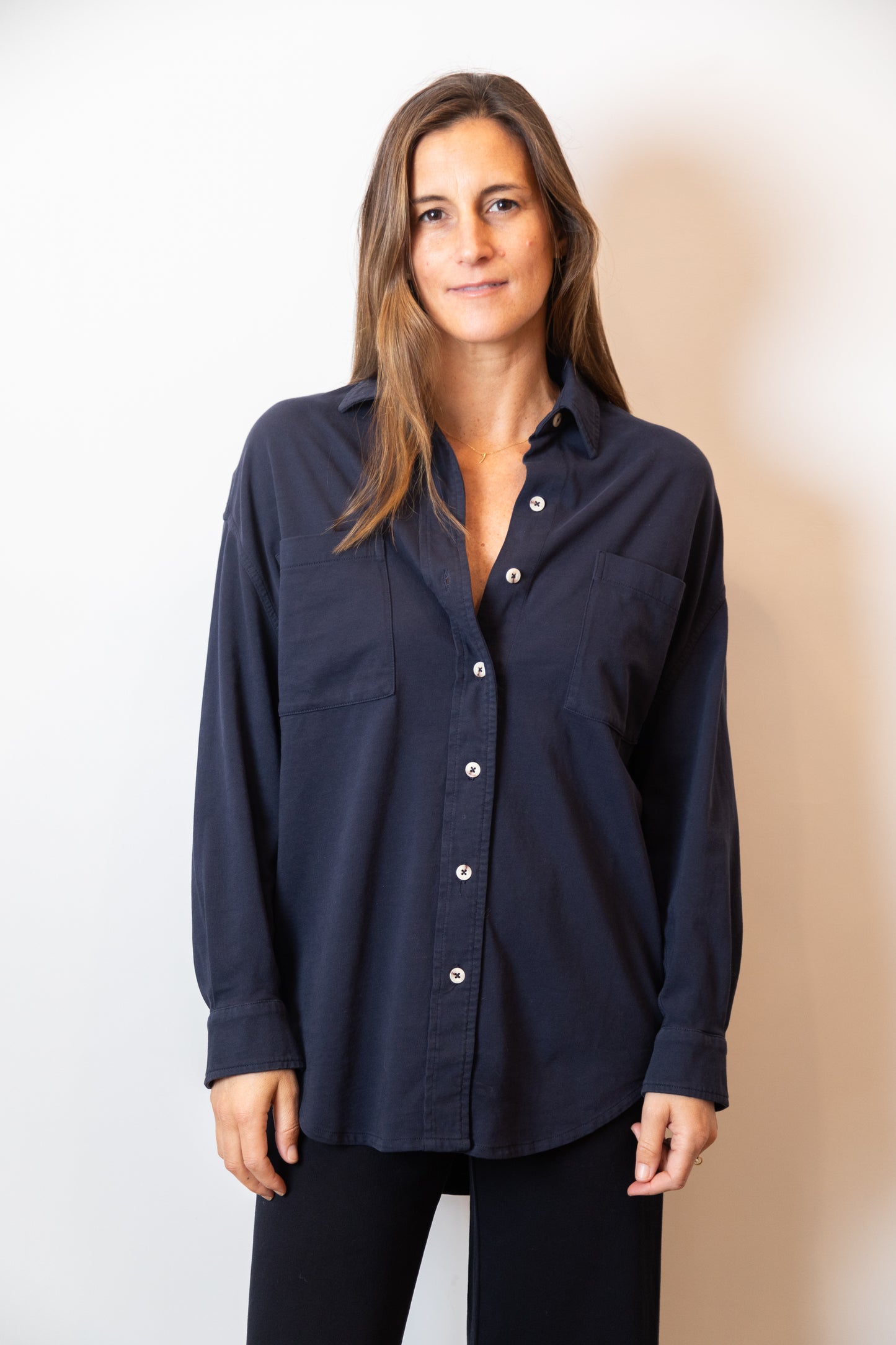 
                  
                    Josie Shirt | Navy
                  
                