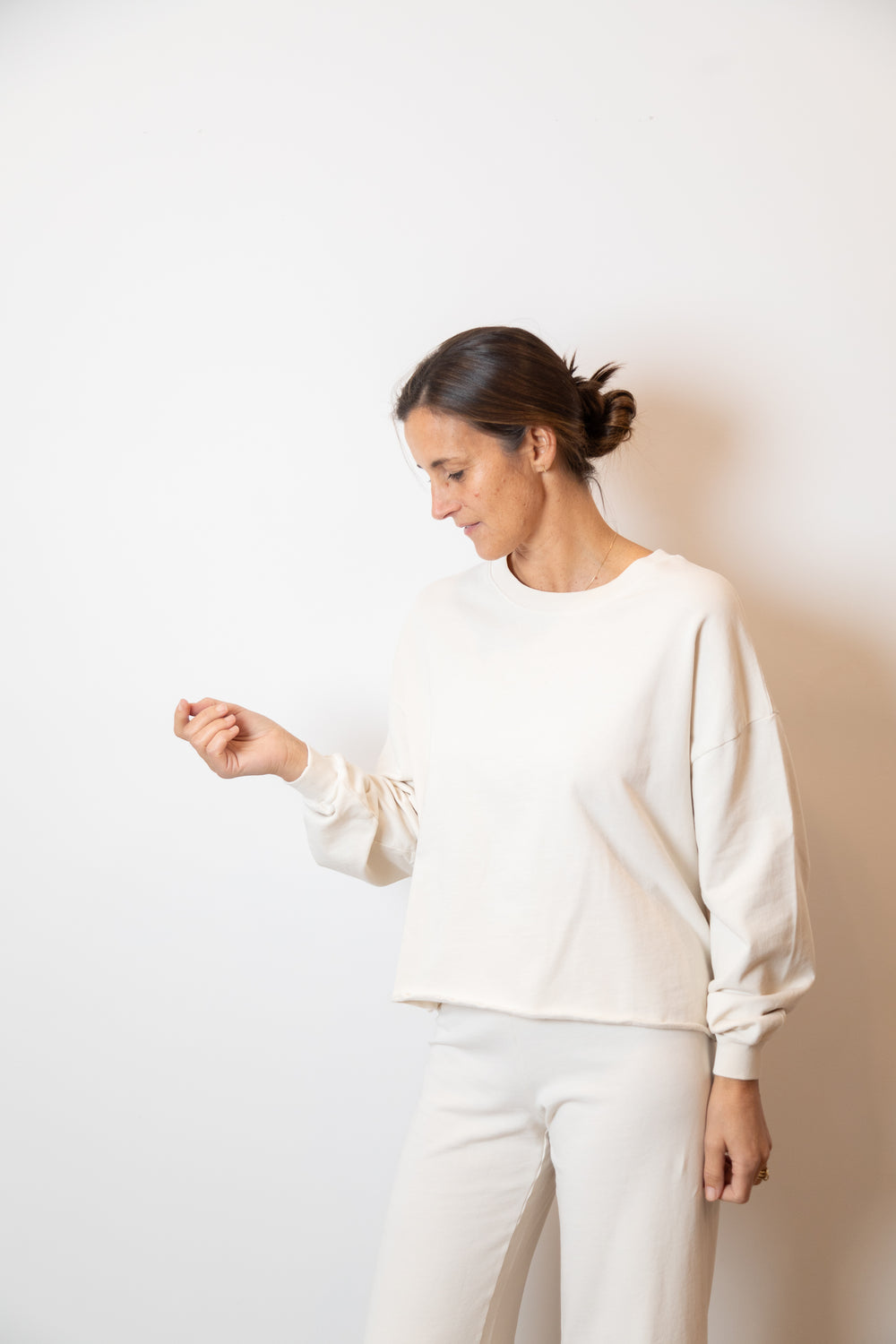 Rachel Sweatshirt | Ecru