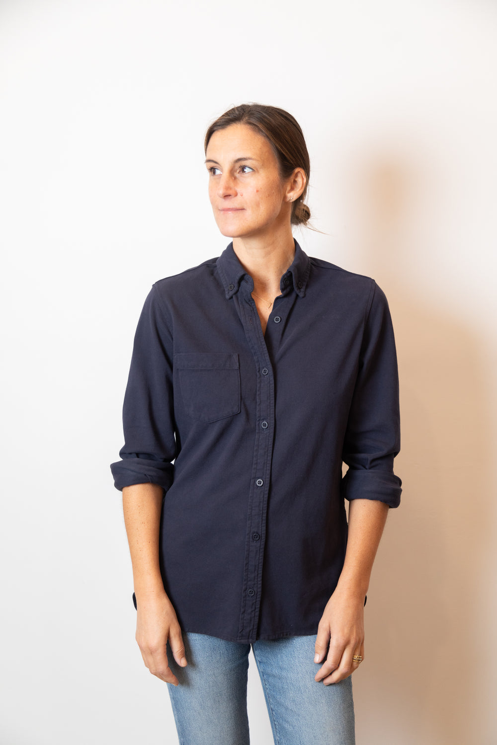 Stephania Shirt | Navy