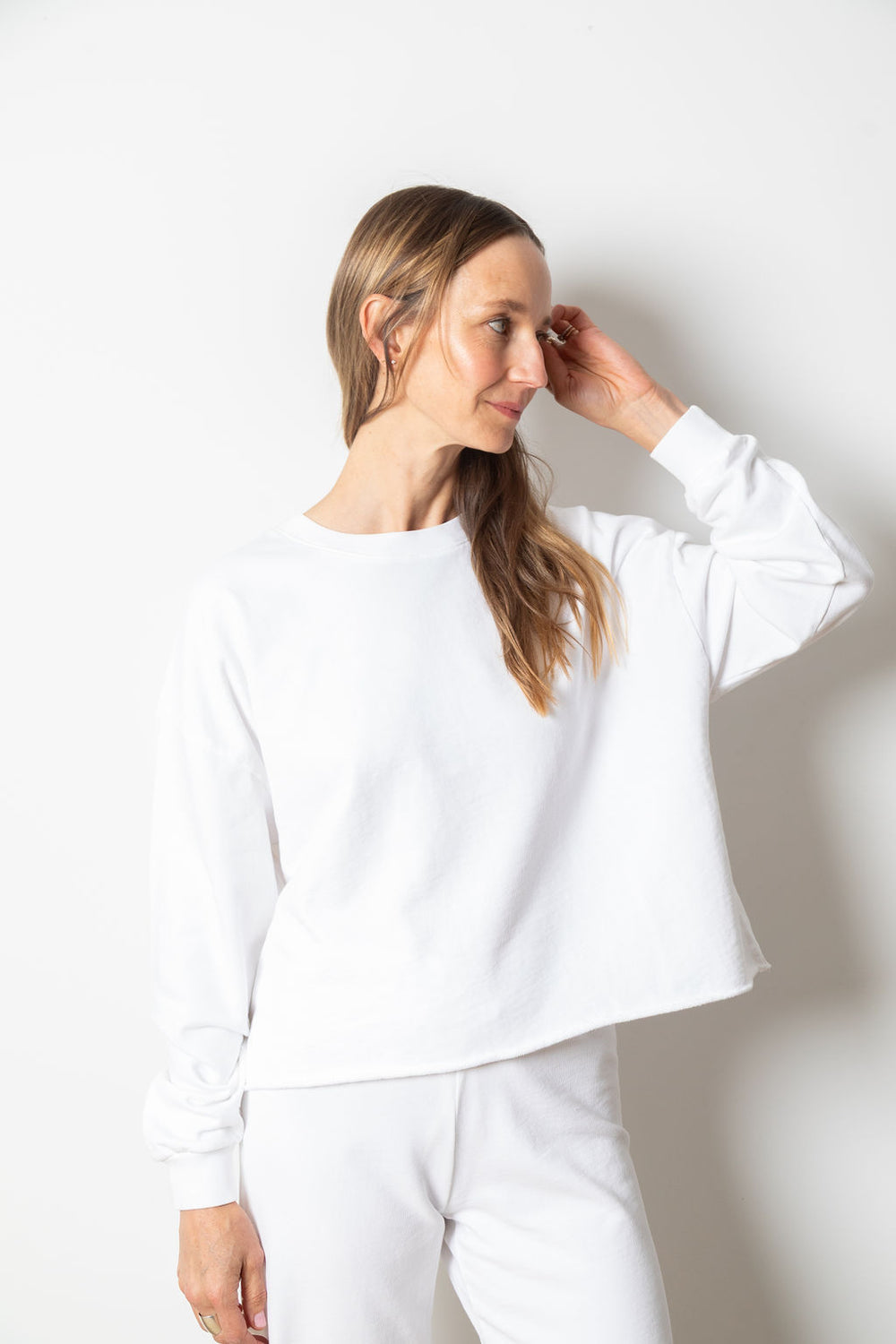Rachel Sweatshirt | White