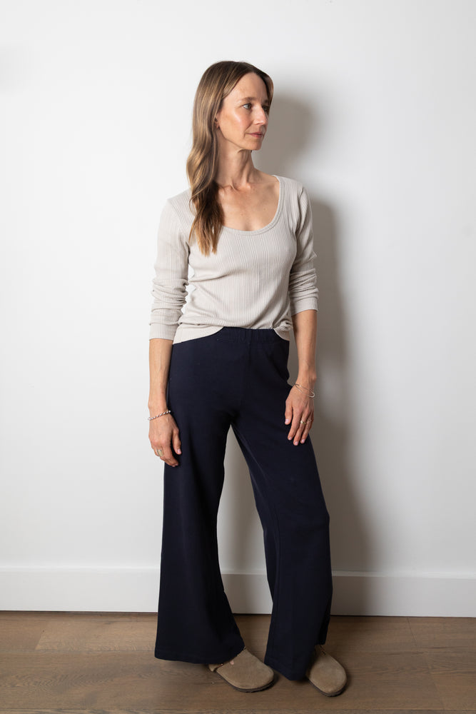 
                  
                    Janice LS Scoop Neck | Sand
                  
                