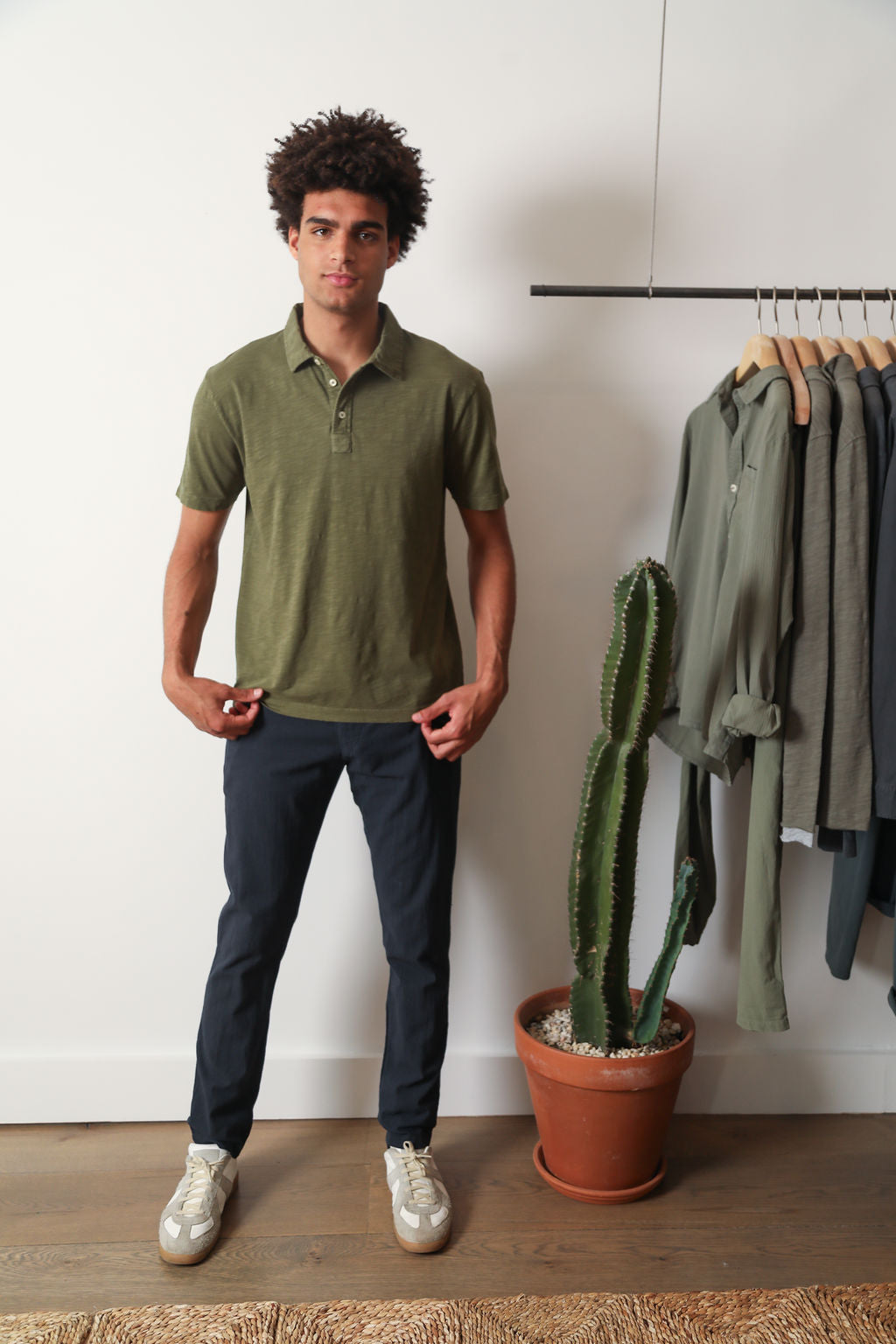 
                  
                    BRENT POLO | Olive
                  
                