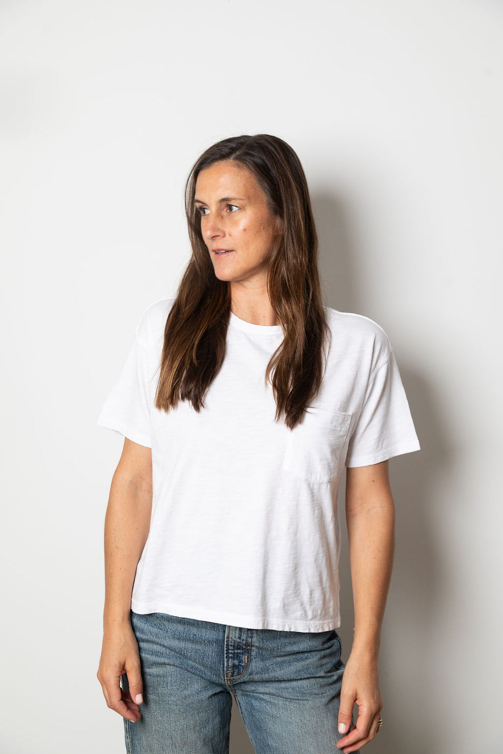 Gianpaola Pocket Tee | White
