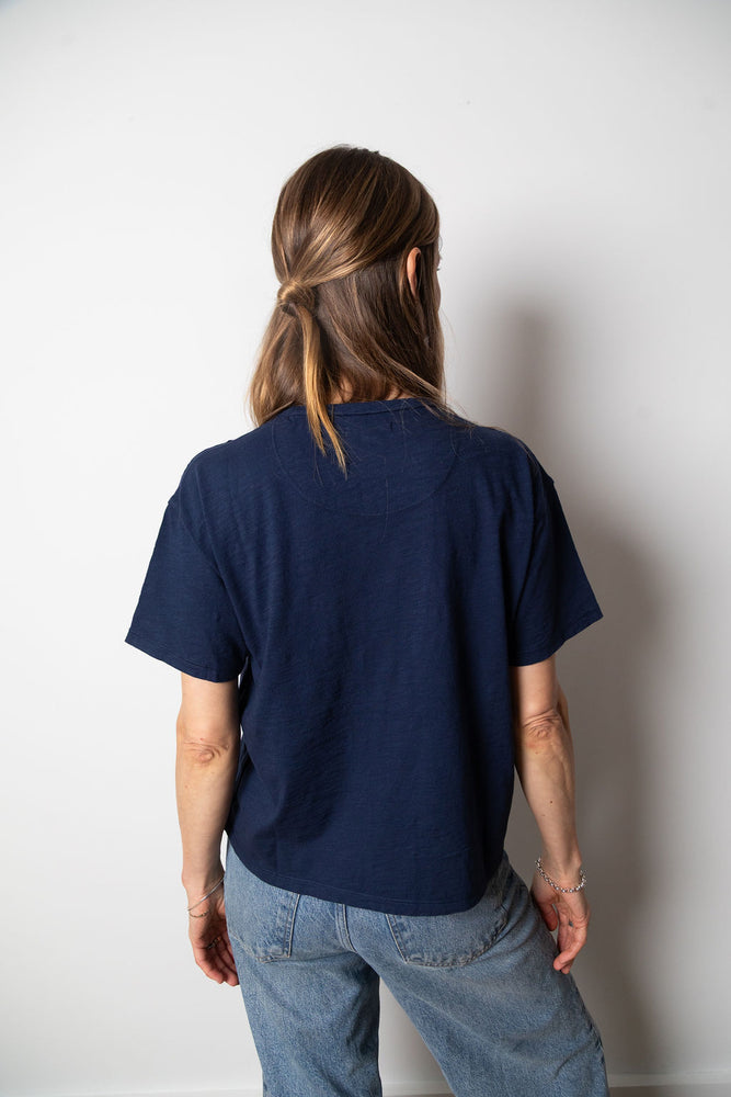 
                  
                    Gianpaola Pocket Tee | Navy
                  
                