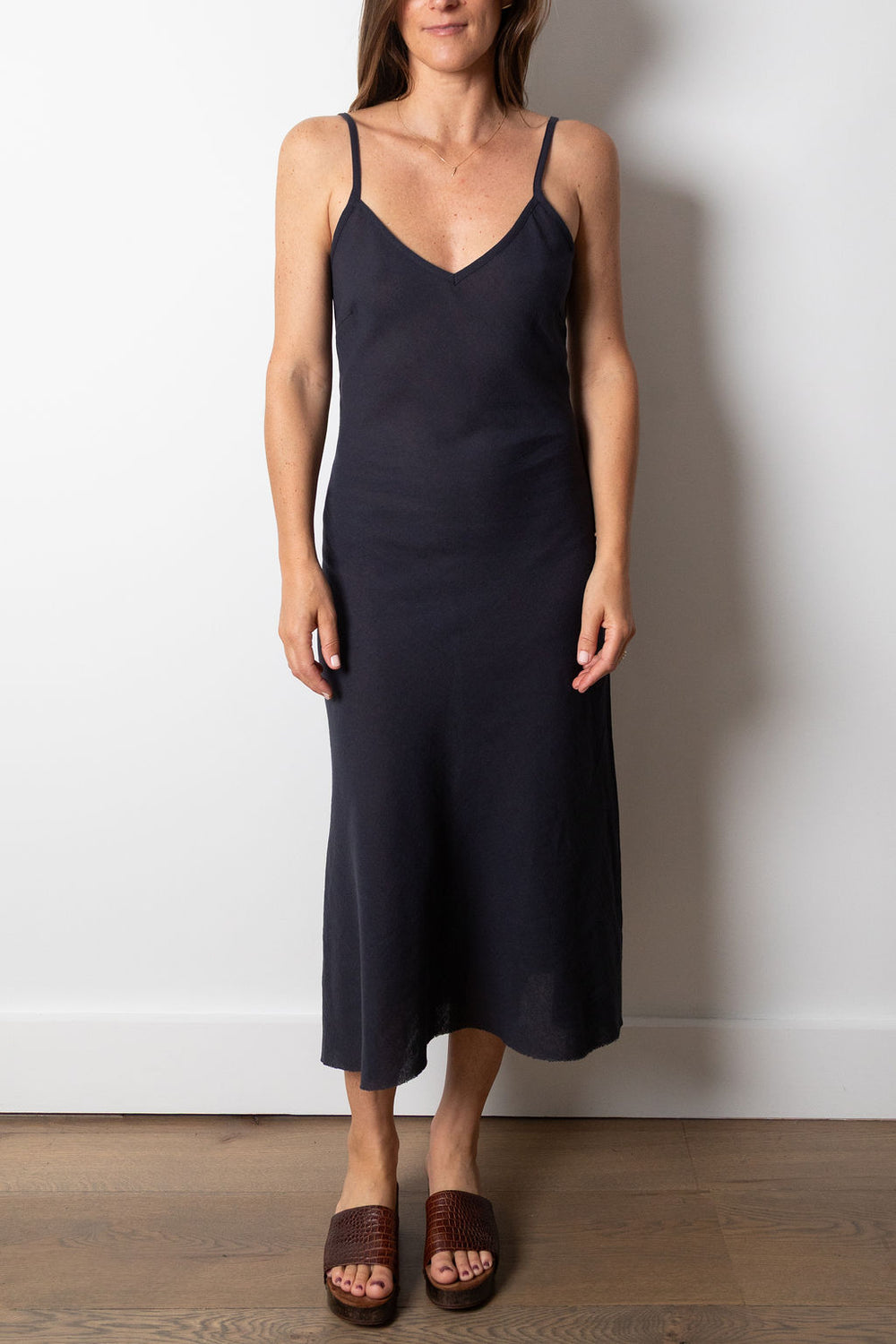 Max Slip Dress | Navy