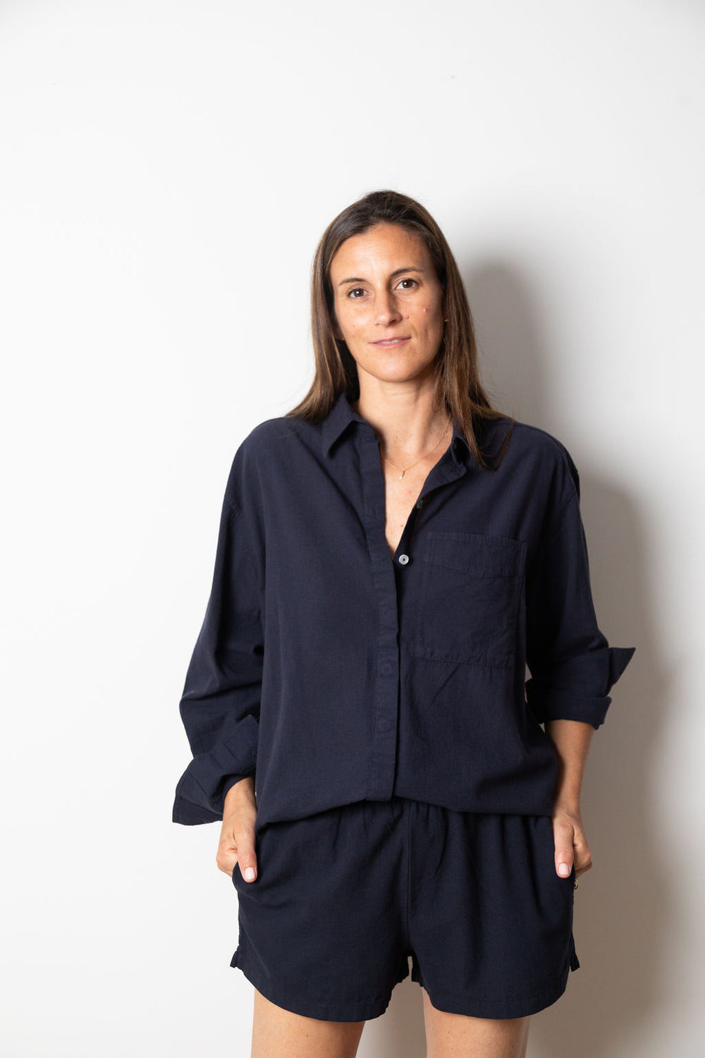 Husband Shirt | Navy