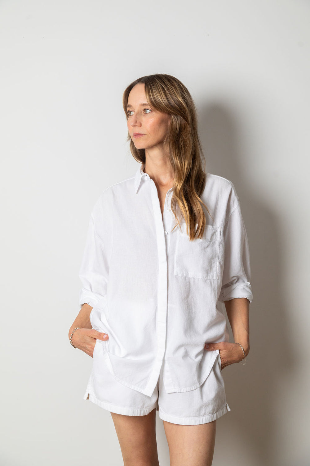 Husband Shirt | White