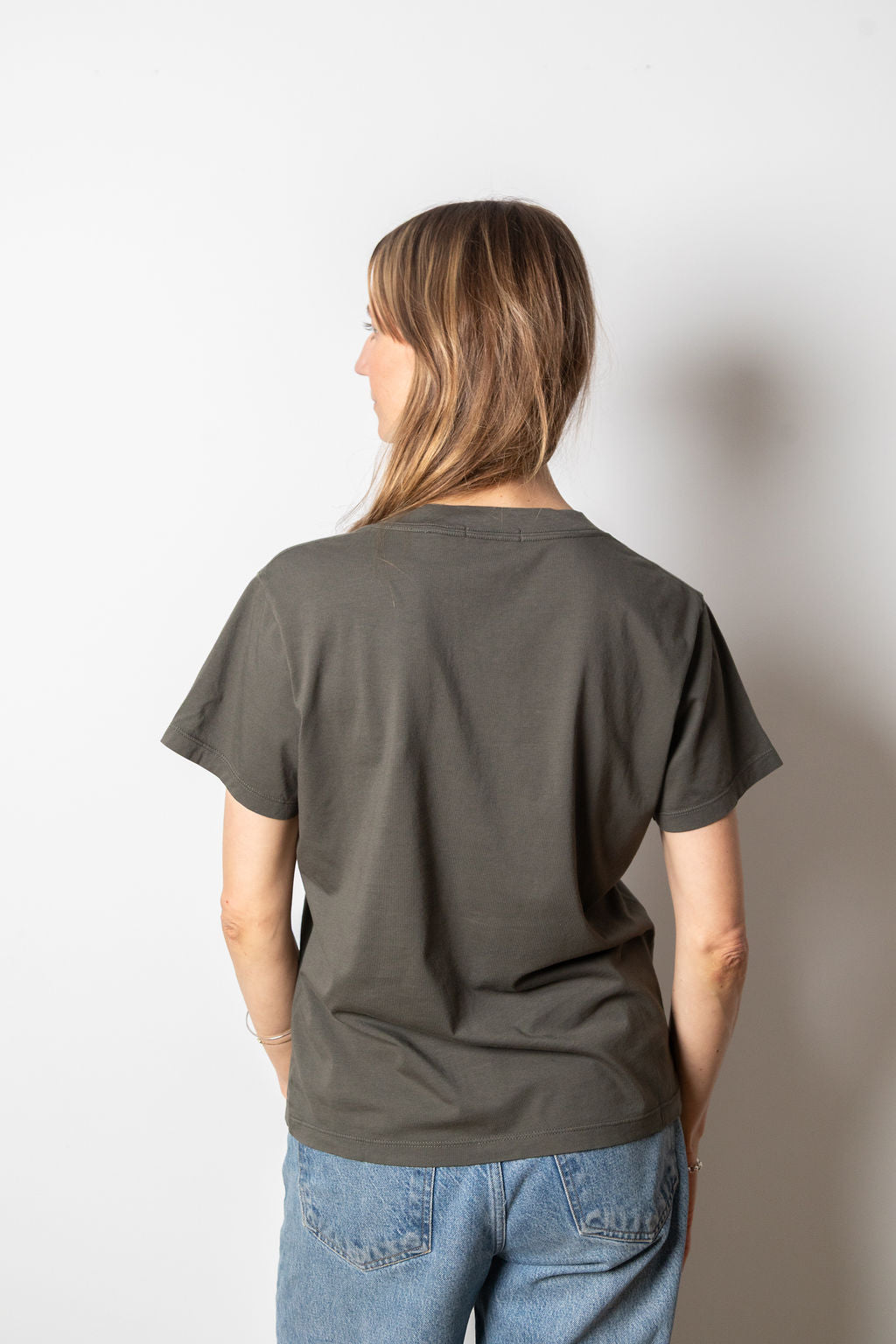 
                  
                    Brittany V Neck | Kelp
                  
                