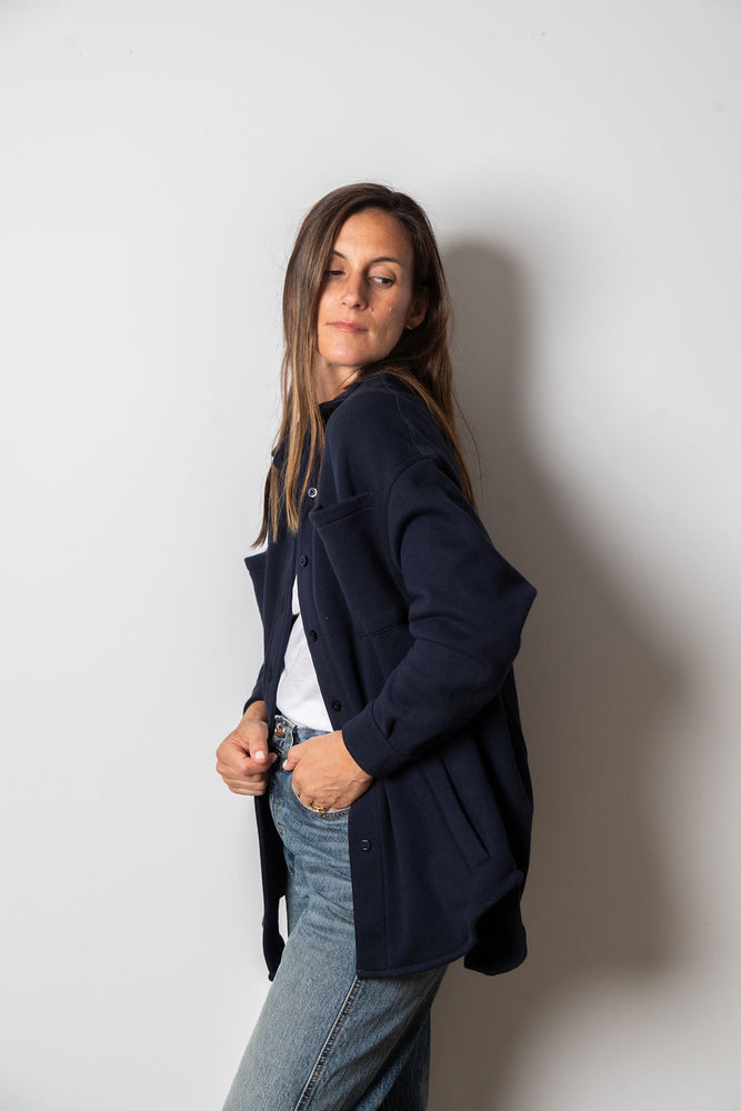 
                  
                    Willa Work Shirt | Navy
                  
                