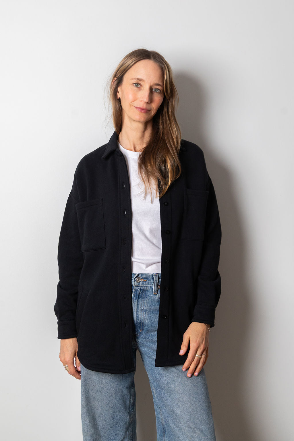 
                  
                    Willa Work Shirt | Black
                  
                