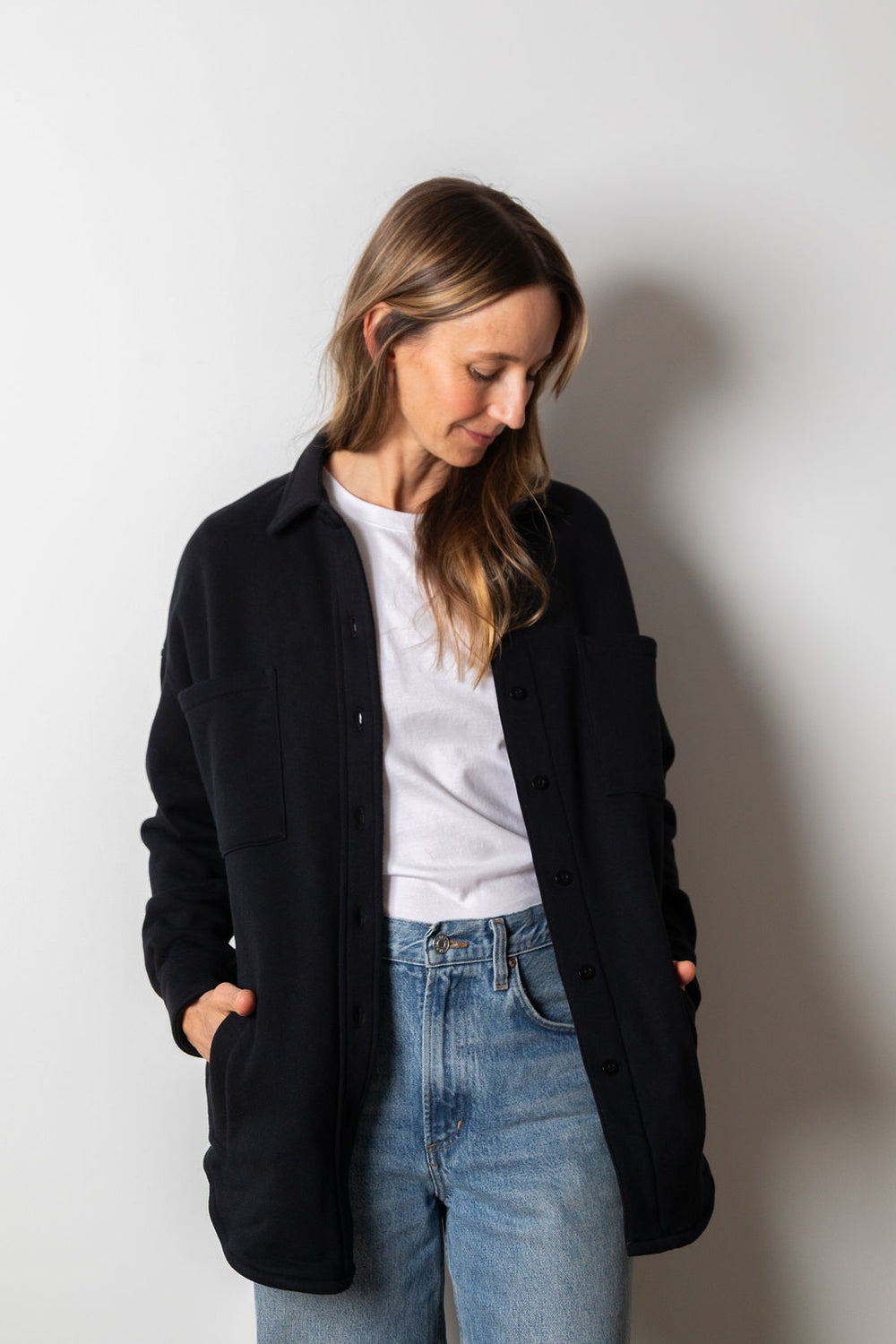 Willa Work Shirt | Black