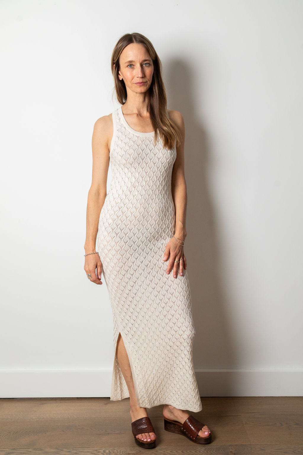 
                  
                    Jessica Tank Dress | Ecru
                  
                