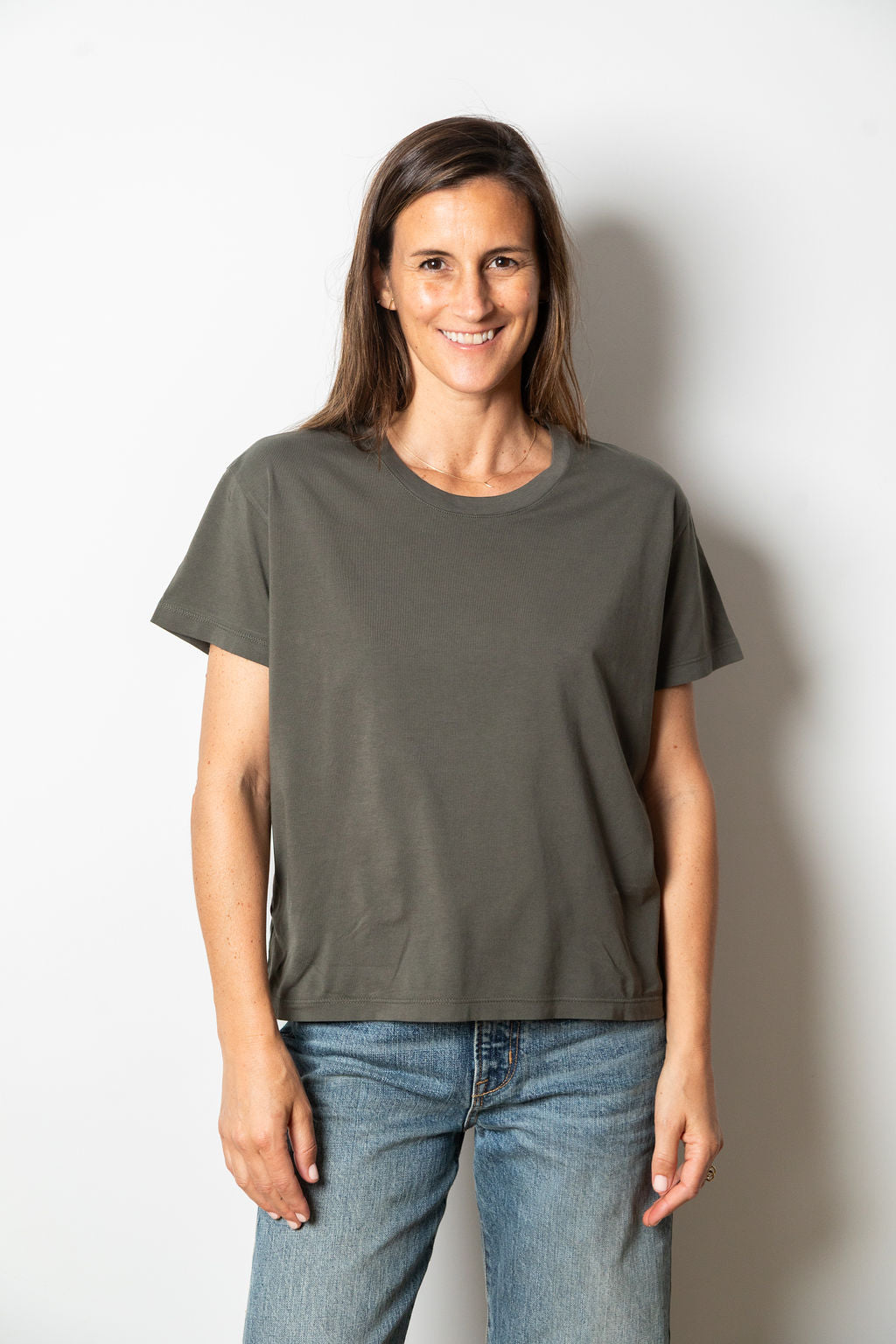 
                  
                    Sophia T-Shirt | Kelp
                  
                