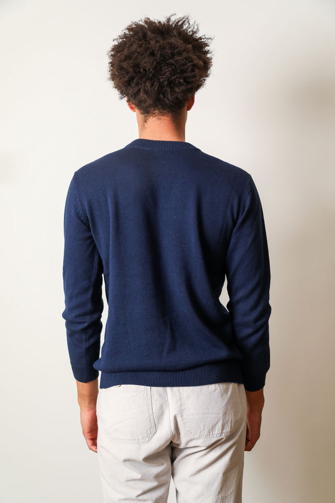 
                  
                    FRANKLYN CREW NECK SWEATER | Navy
                  
                