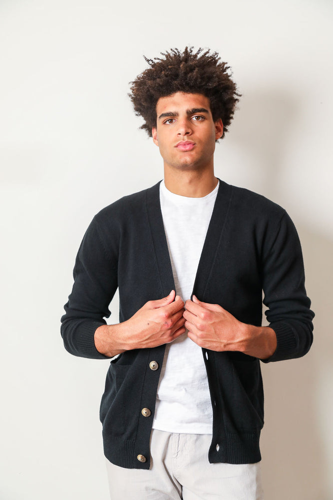 
                  
                    BASIL CARDIGAN | Black
                  
                