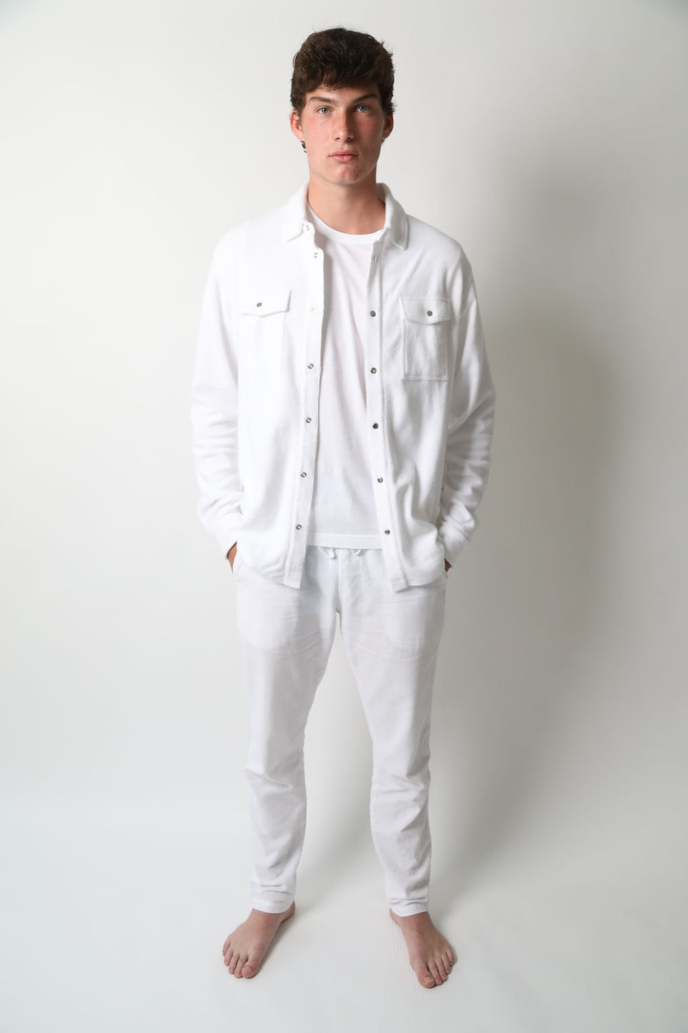 MARTIN OVERSHIRT | White