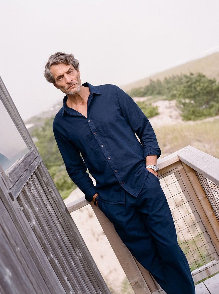 
                  
                    Morgan Button Up | Navy
                  
                