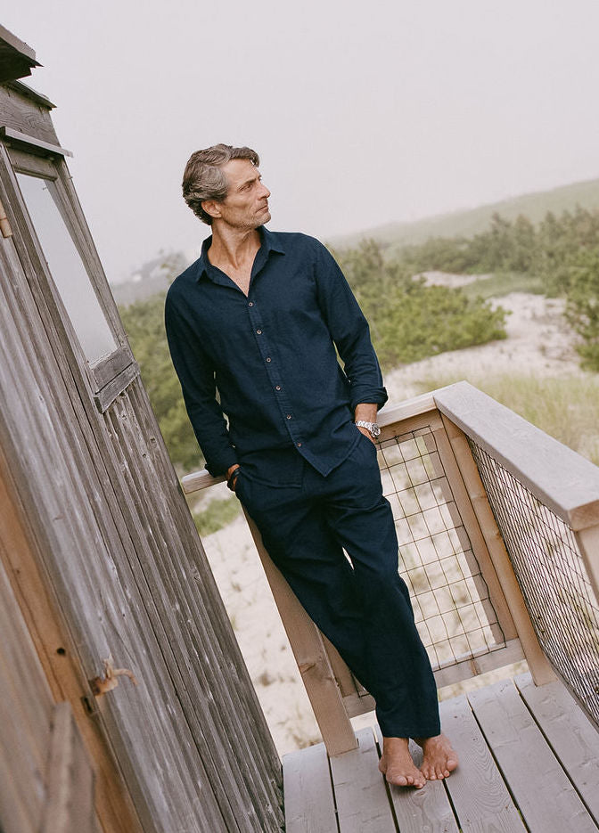 
                  
                    Morgan Button Up | Navy
                  
                