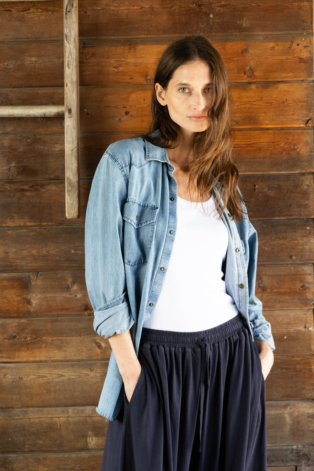 Sadie Tank | White