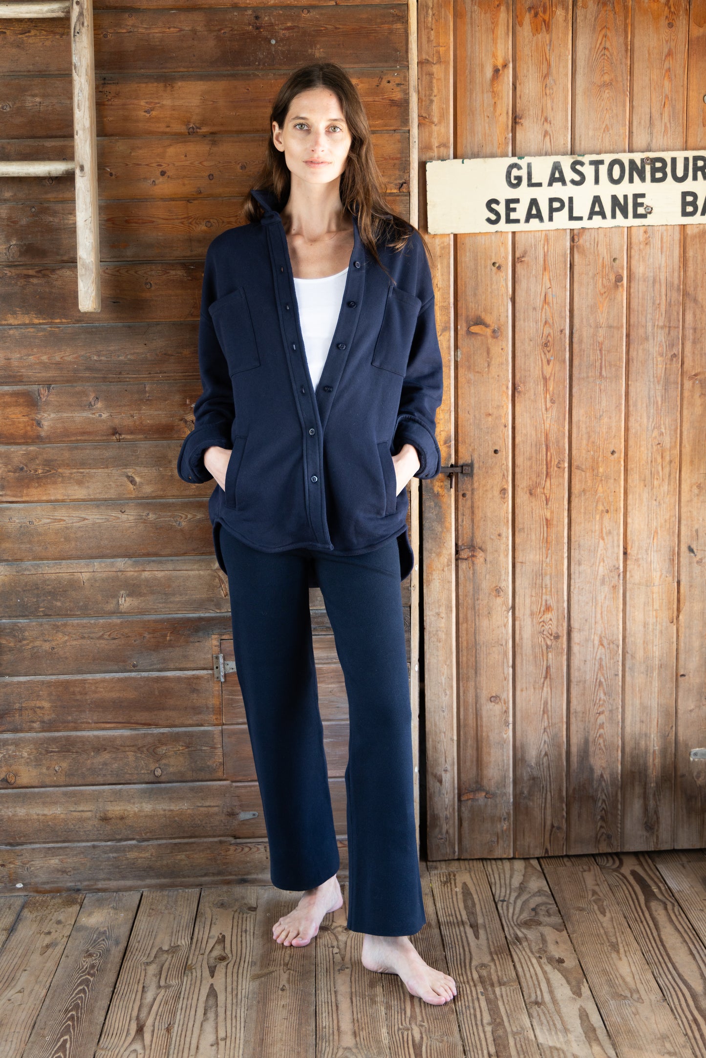 
                  
                    Willa Work Shirt | Navy
                  
                