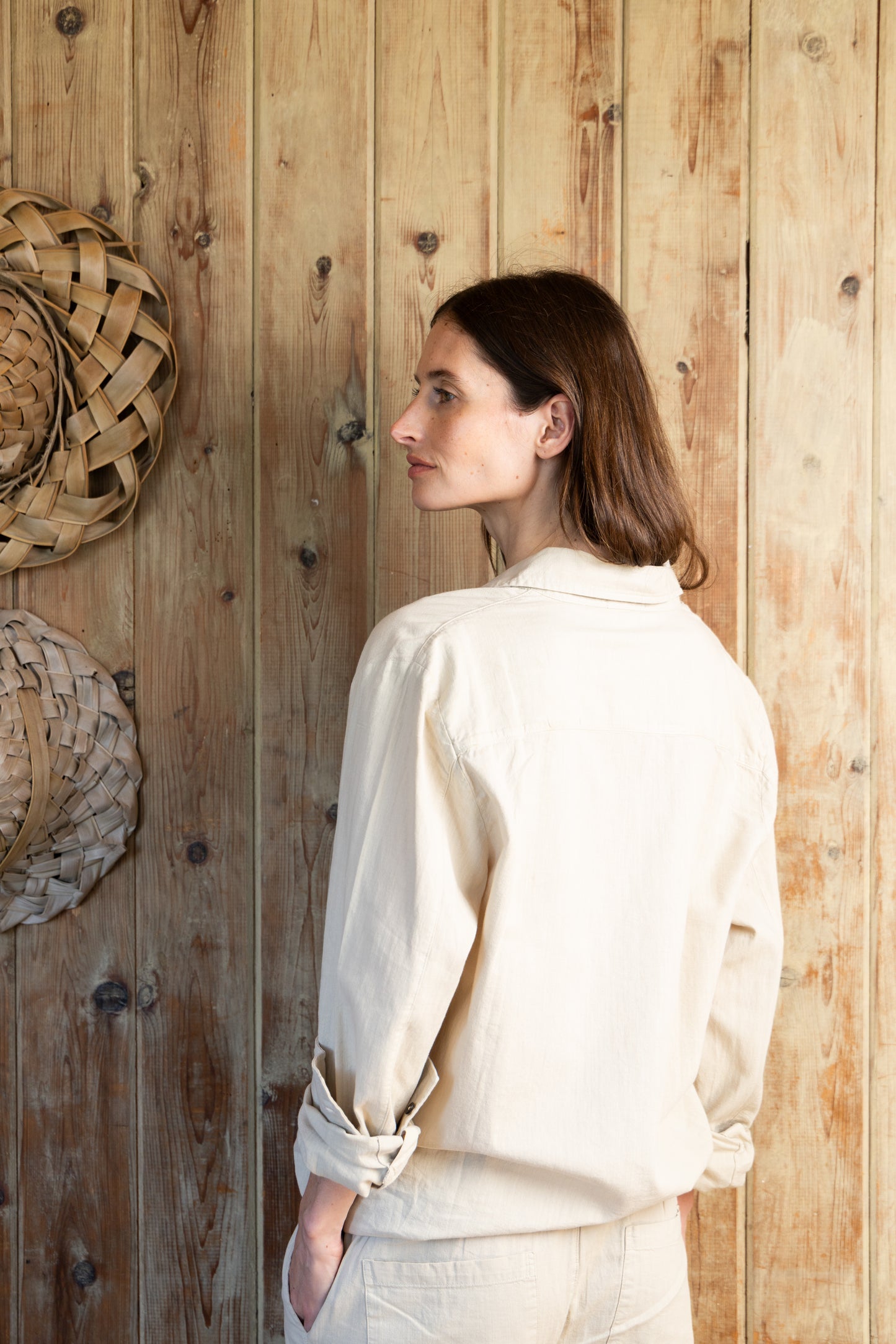 
                  
                    MORGAN BUTTON UP | Sand
                  
                
