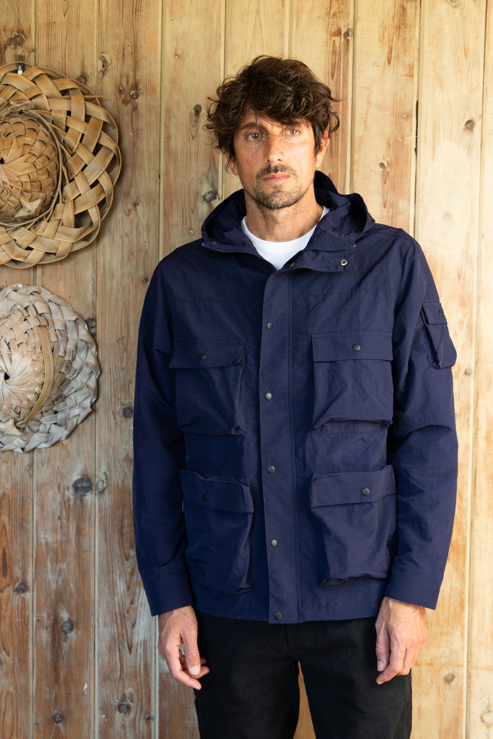 RONALD ZIP JACKET | Navy