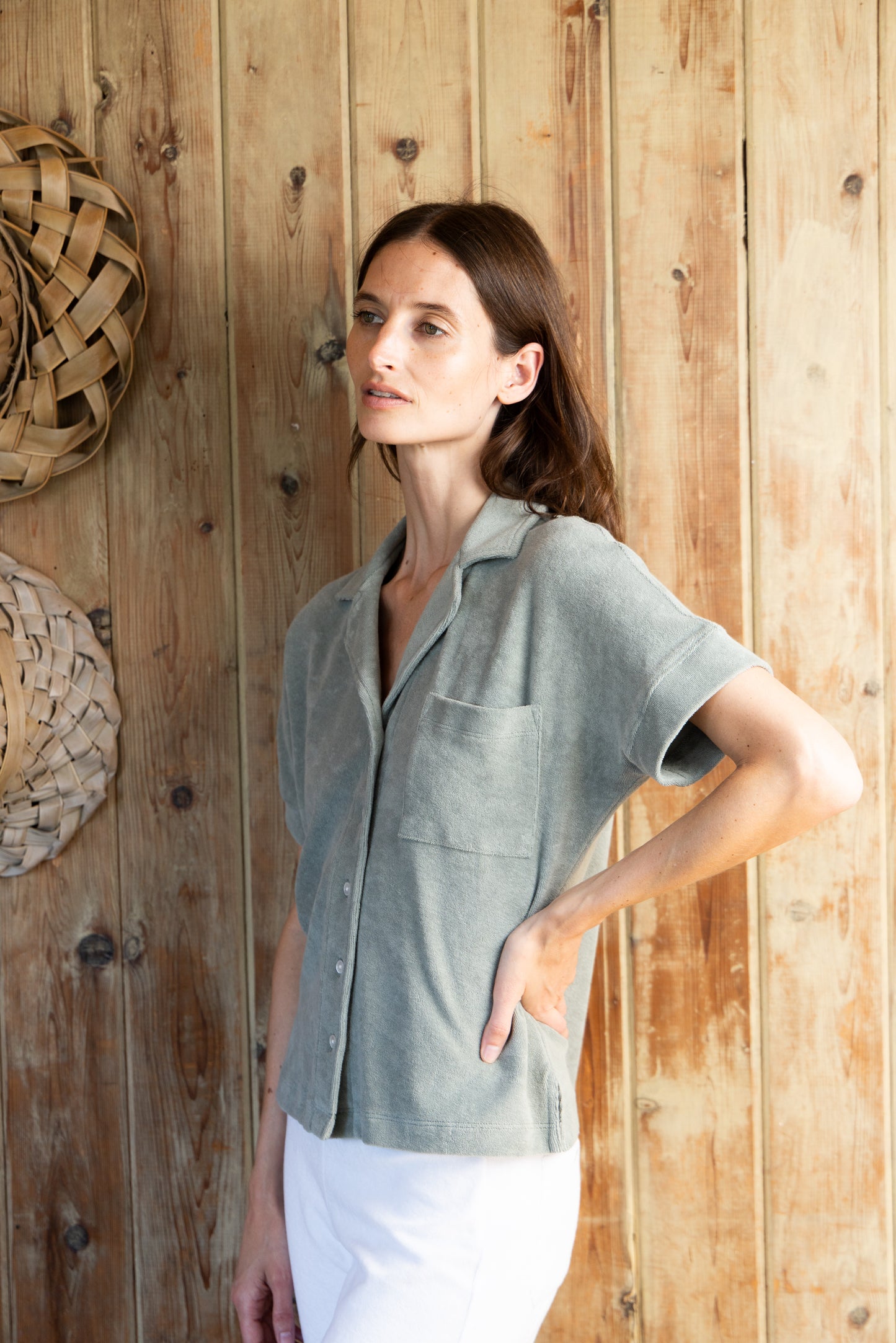 
                  
                    Martine Shirt I Sage
                  
                