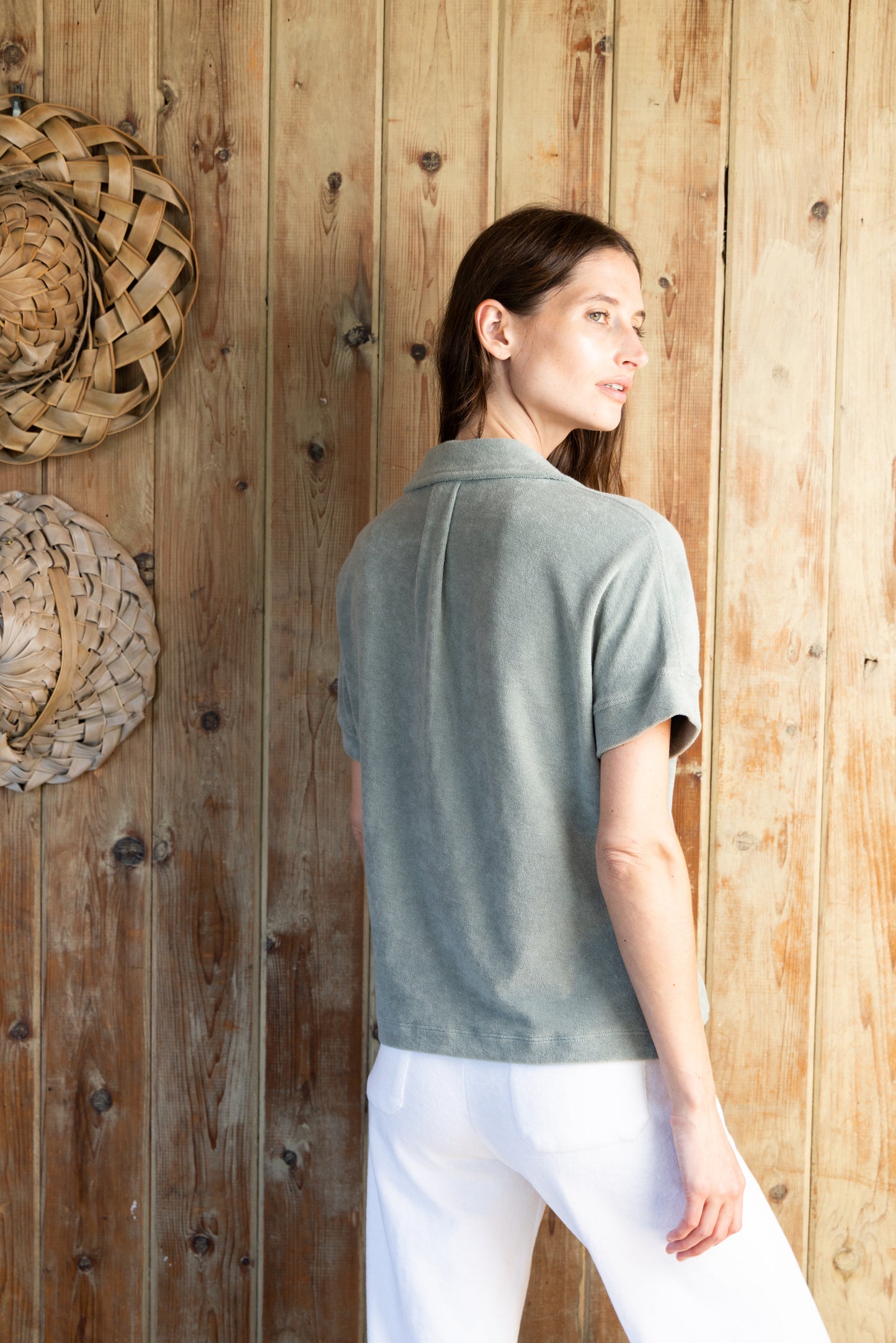 
                  
                    Martine Shirt I Sage
                  
                