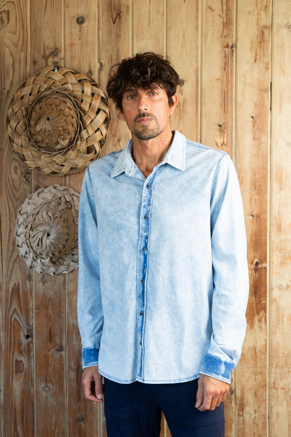 Kevin Shirt | Light Indigo