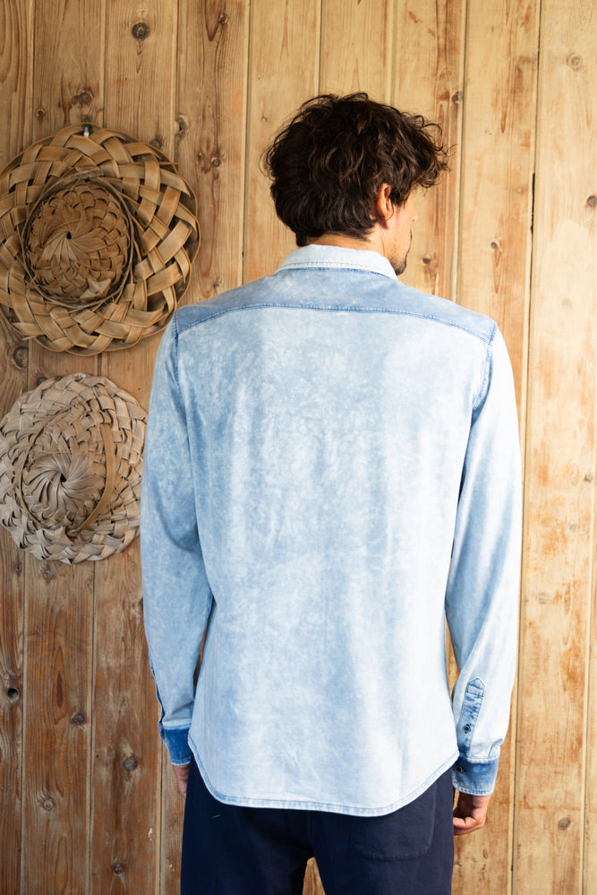 
                  
                    Kevin Shirt | Light Indigo
                  
                