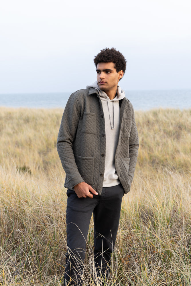 
                  
                    JAKE QUILTED JACKET I Kelp
                  
                