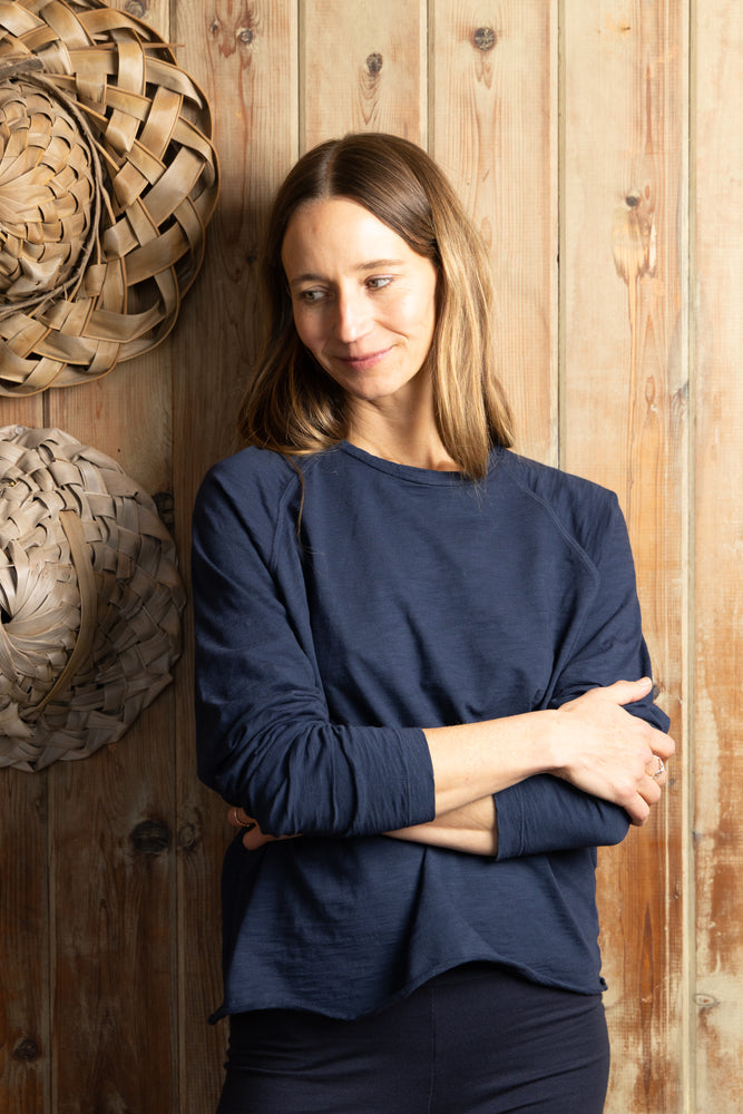 
                  
                    SID LADIES LONG SLEEVE RAGLAN T | Dark Indigo
                  
                