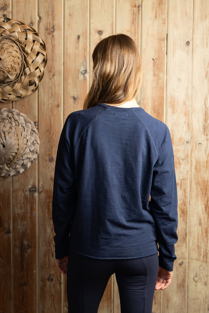 
                  
                    SID LADIES LONG SLEEVE RAGLAN T | Dark Indigo
                  
                