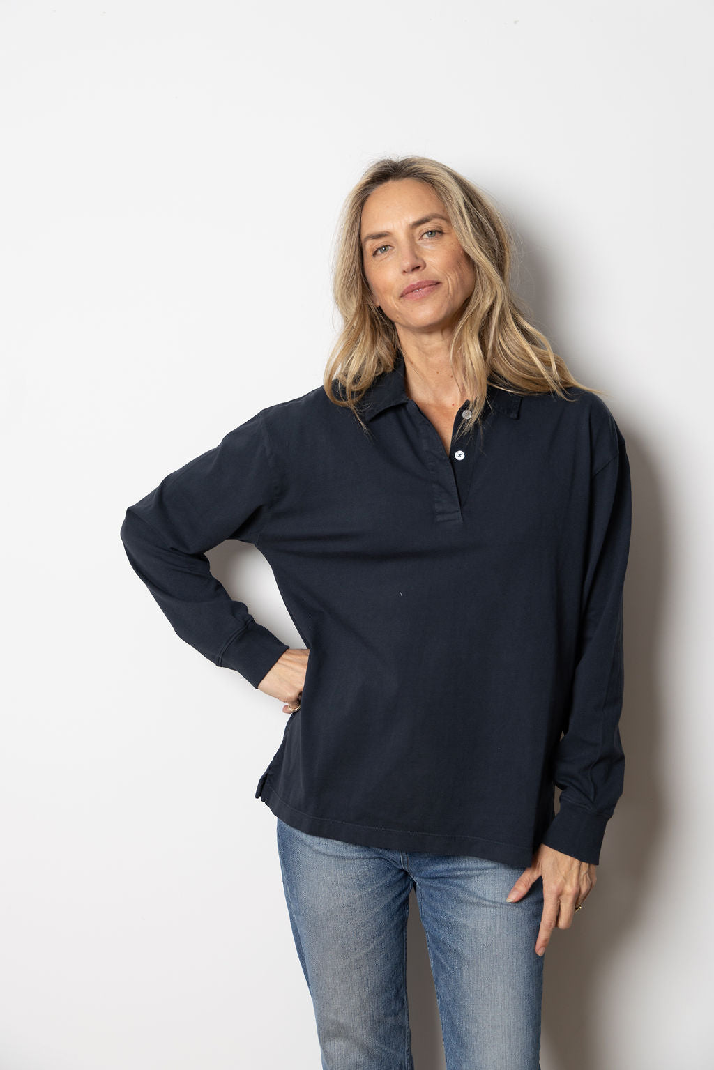 
                  
                    Quincy Polo | Navy
                  
                