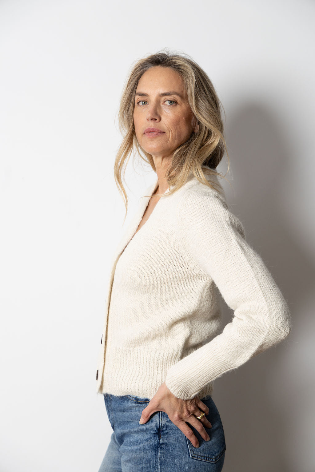 
                  
                    Gianna Cardigan | Ivory
                  
                