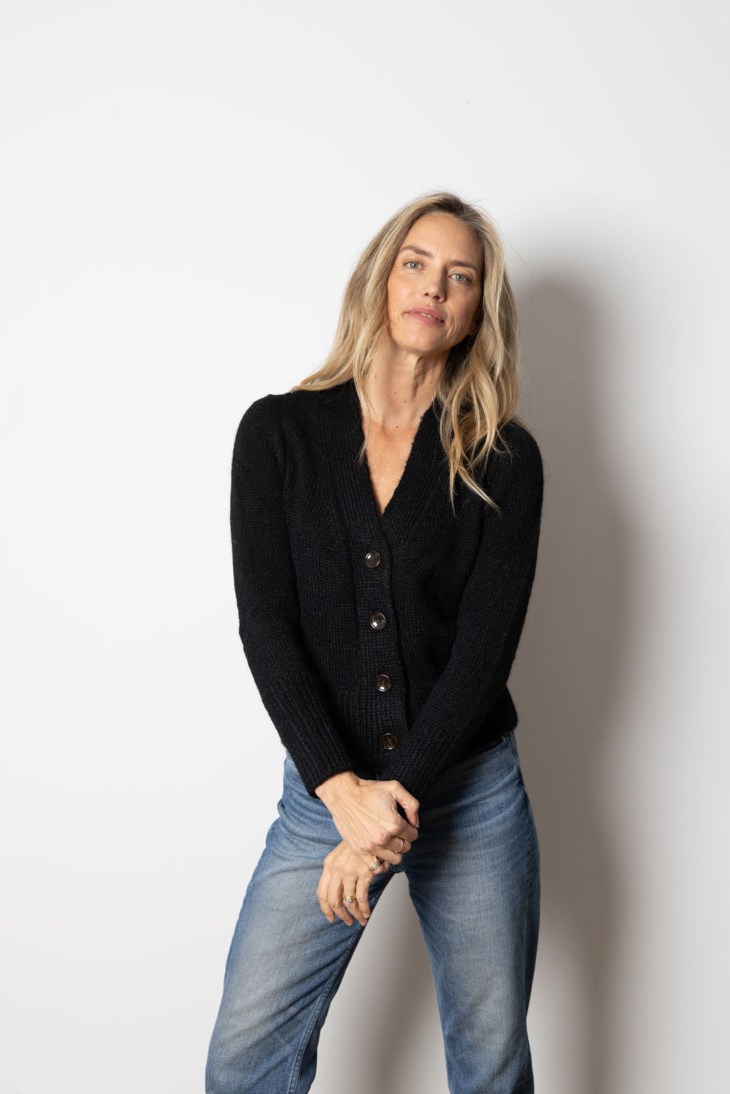
                  
                    Gianna Cardigan | Black
                  
                