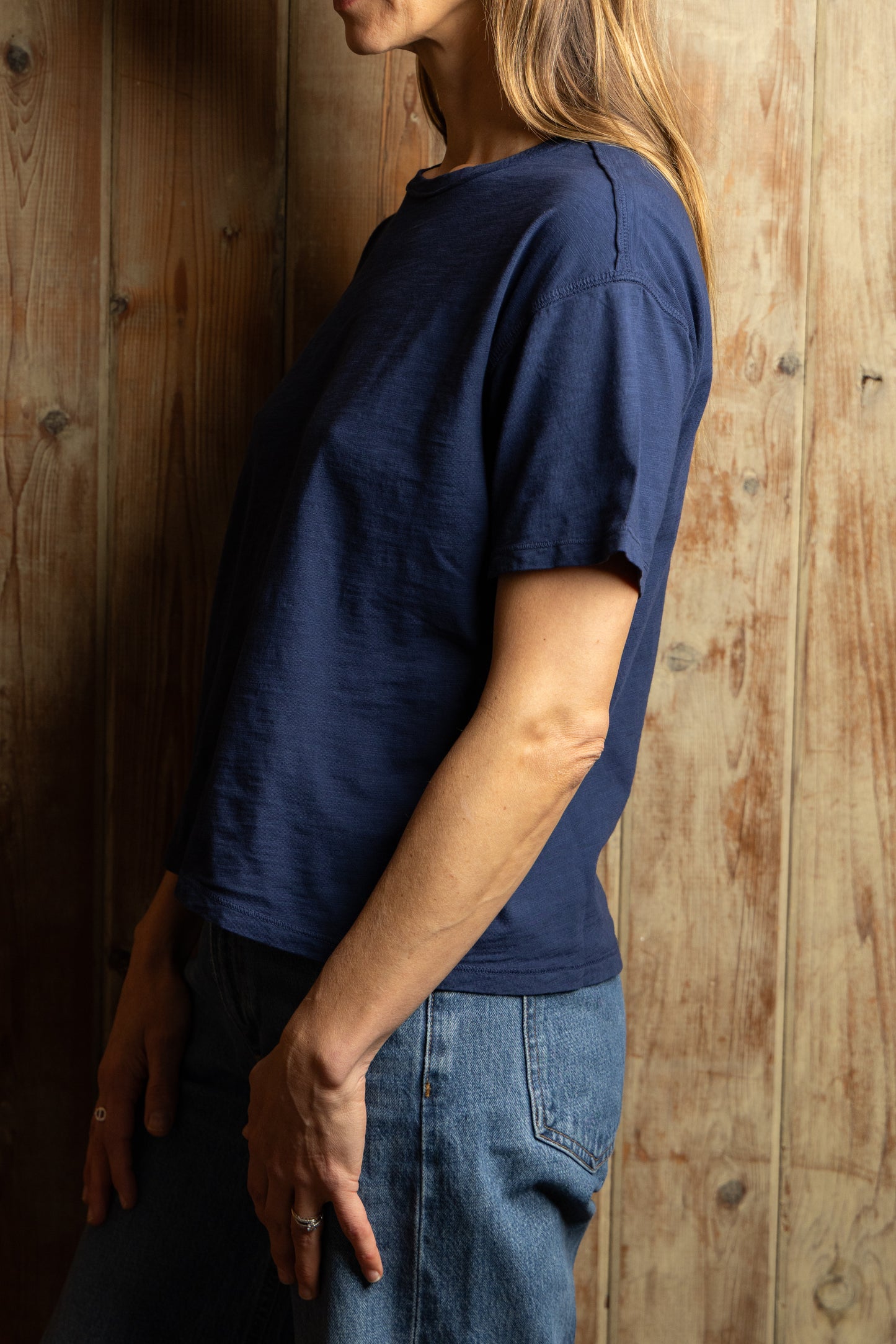 
                  
                    Gianpaola Tee without pocket | Navy
                  
                